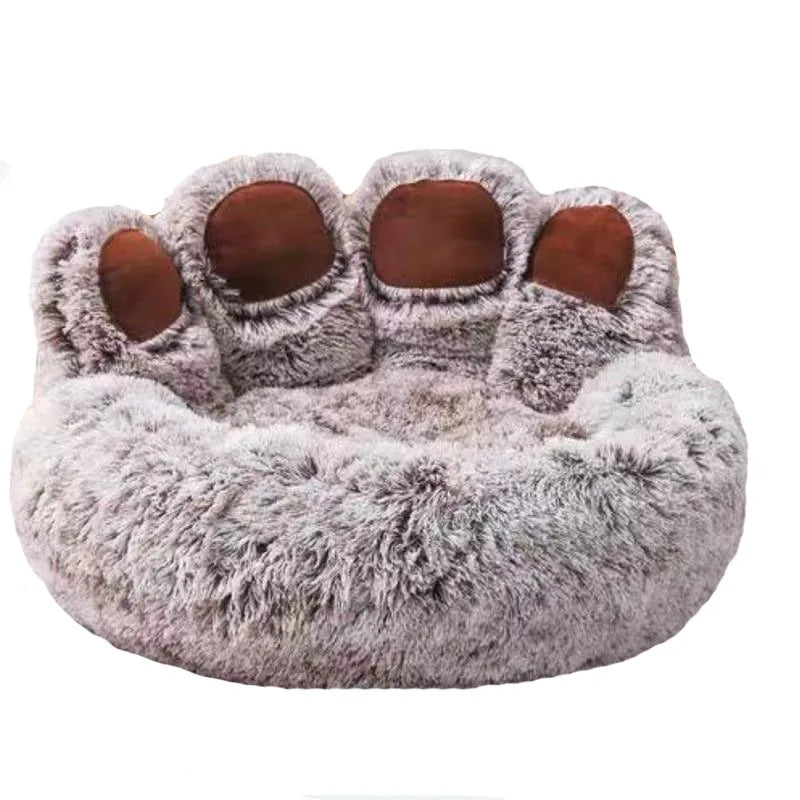 Paw dog bed Blue